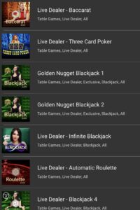 Golden Nugget online casino michigan