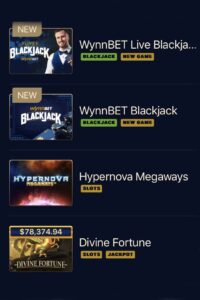 WynnBET online casino michigan